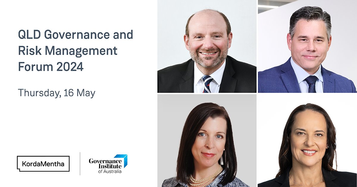 We are excited to be sponsoring a panel session at the <a href="/GovInstAus/">Governance Institute of Australia</a> GRMF in Brisbane. Tony Vizza and Brendan Read will join fellow experts to discuss how business leaders can create robust strategies to increase cyber resilience and mitigate cyber risks.  governanceinstitute.com.au/events/e07604-…
