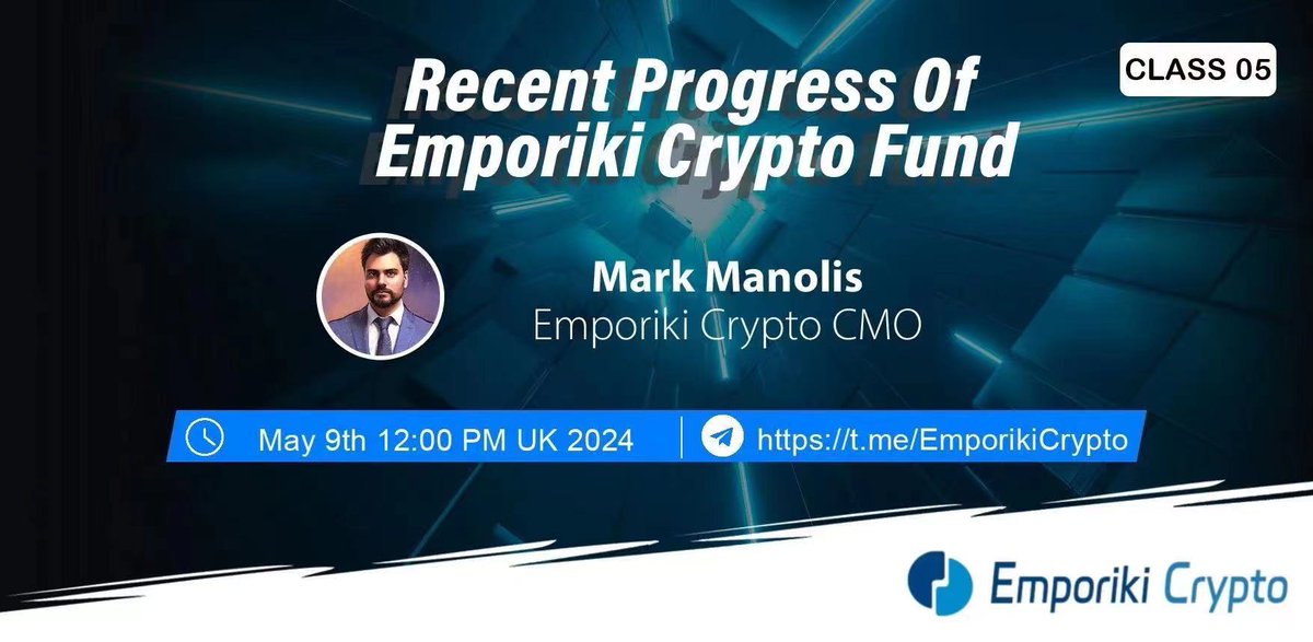 Stay tuned for our AMA courses at: t.me/EmporikiCrypto👈 Looking forward to your joining🥳 #EPK #AMA #Crypto