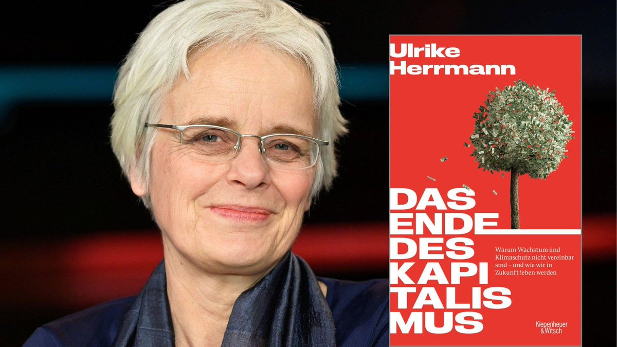 Das lachende Gesicht von Planwirtschaft und Rationierung. Habeck macht aus ihrer Sicht leider noch zu wenig Degrowth, aber Erhhard war ein 'ahnungsloser Wirtschaftsminister'. Ihre Ideen: Auto fahren, Fliegen und Neubau komplett verbieten.