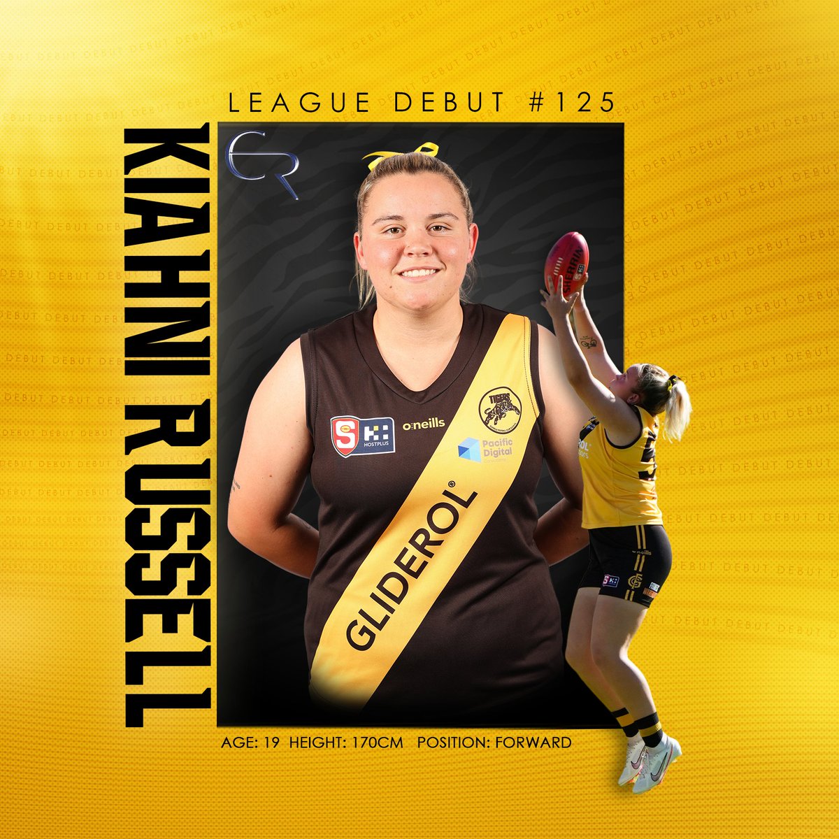 GlenelgFC's tweet photo. The chaKRas have aligned and we have two KR's debuting this weekend!
Kayla Robran and Kiahni Russell will be our #124th and #125th players joining the Women's League side this week. 🐯
(K)ind (R)egards x
#StriveForMore #ForeverGold https://t.co/WemYDMQxcv
