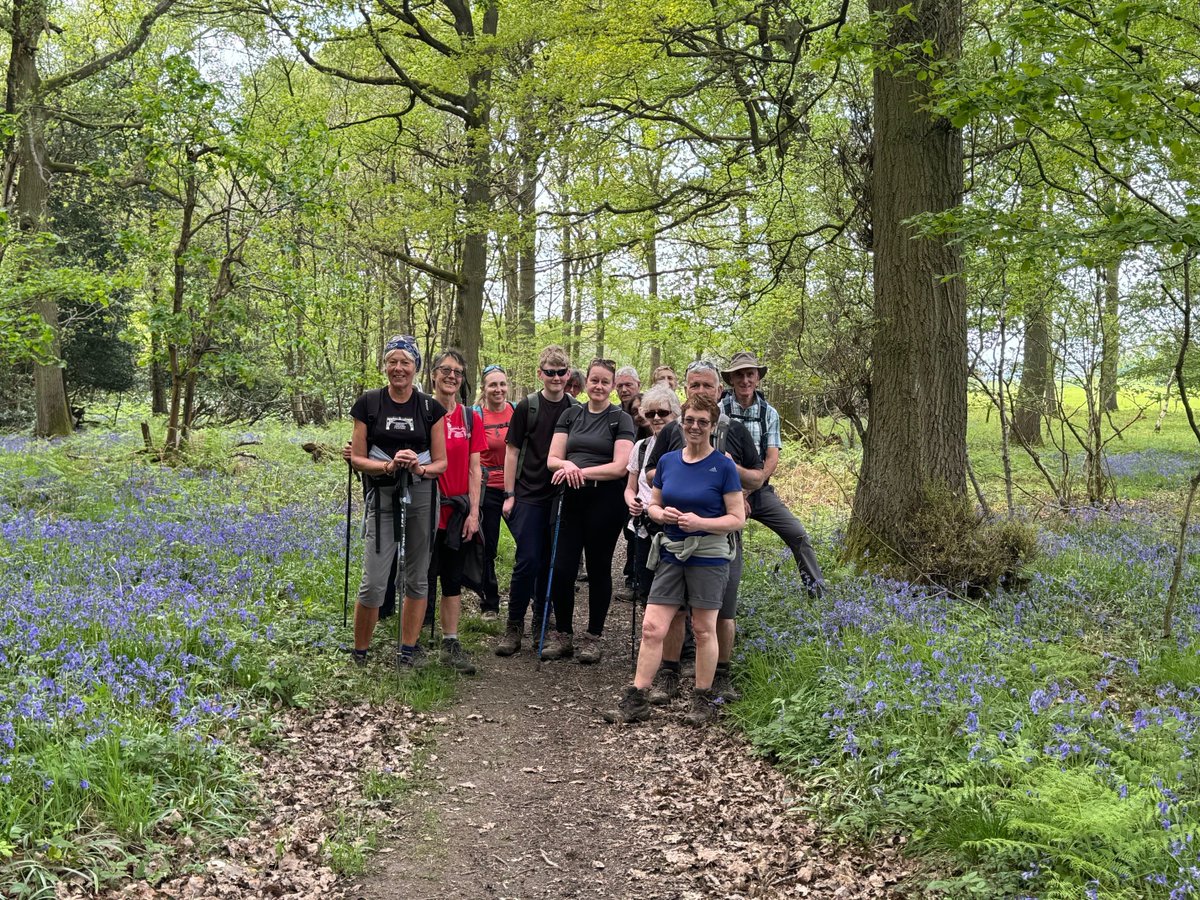 Day 5 already and the weather is looking good ! Hope you’ve enjoyed your walks so far and places  are available for rest of the  week! Here’s a lovely photo from the Cressage Circular walk earlier in the week.