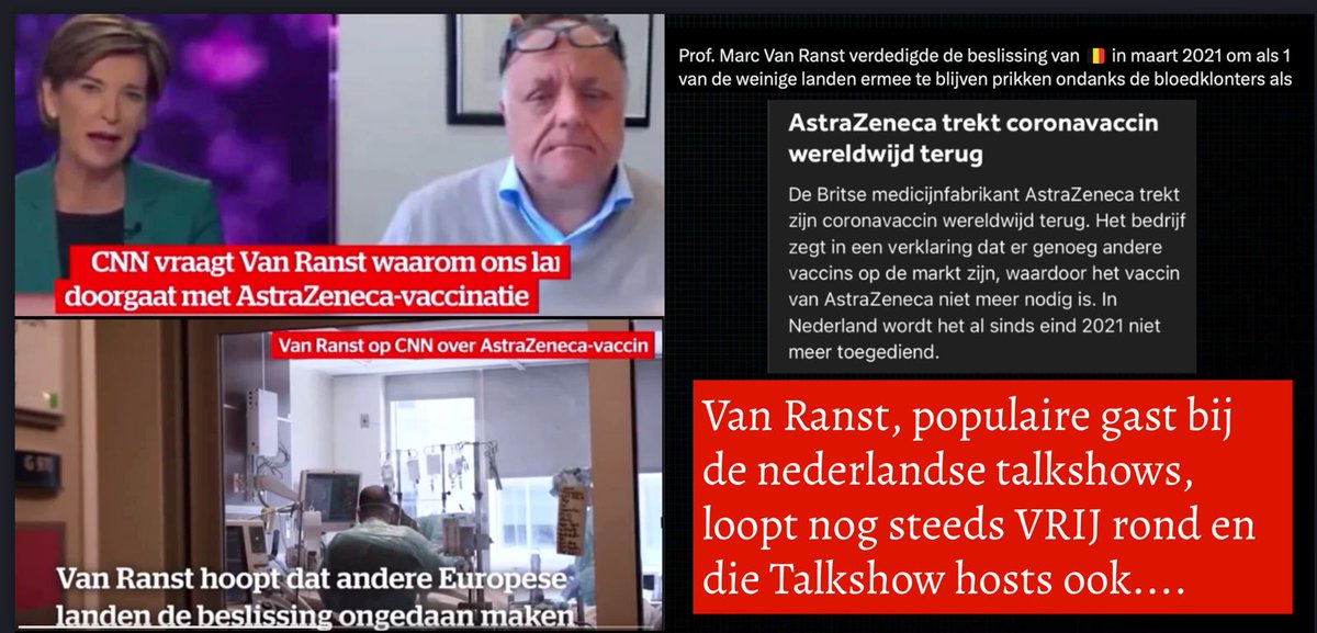 AL DAT #PRIKTUIG LOOPT NOG STEEDS VROLIJK ROND EN ZE WORDEN MET DE DAG BRUTALER...DE #vanRanst #Koopmans #deJonge #Jinek #Beau en alle andere #meeheulers en #gifprikkers......:
hetwordttijdvoorjulliePrikkie' : hophop: aanmelden!  #Covid #Misdaad #Tribunalen #CrimesAgainstHumanity…