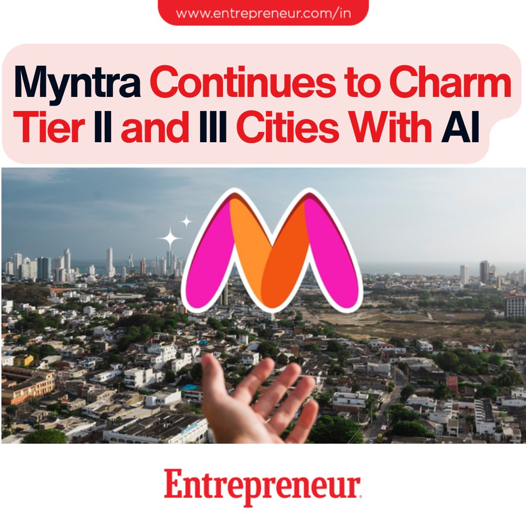 Myntra Continues to Charm Tier II and III Cities With AI

Read: ow.ly/bNc050Rz98j  

#EcommerceTrends #FutureOfRetail #DigitalIndia #TechInnovation #AIinRetail #EcommerceSuccess #LanguageAccessibility #AIinEcommerce #Tier2and3 #MyntraTech