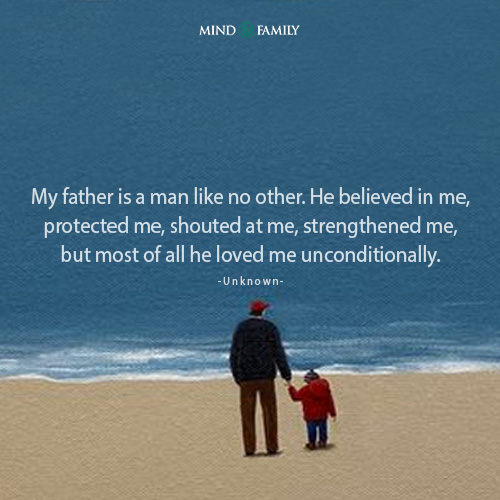 Grateful for a father who's been my rock through it all. #mindfamily #parentingquotes #parentingadvicequotes #parentingguidequotes #parentinglovequotes #father #fatherlove