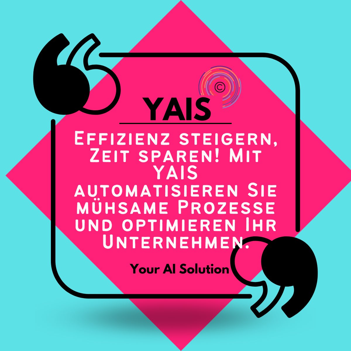 Wie viel Zeit könntest du sparen, wenn du mühsame Prozesse automatisieren würdest? Teile deine Erfahrungen und Ideen mit uns! 💼⏰ #Effizienz #Automatisierung #YAIS #Zurich #Unternehmen #KI #Switzerland