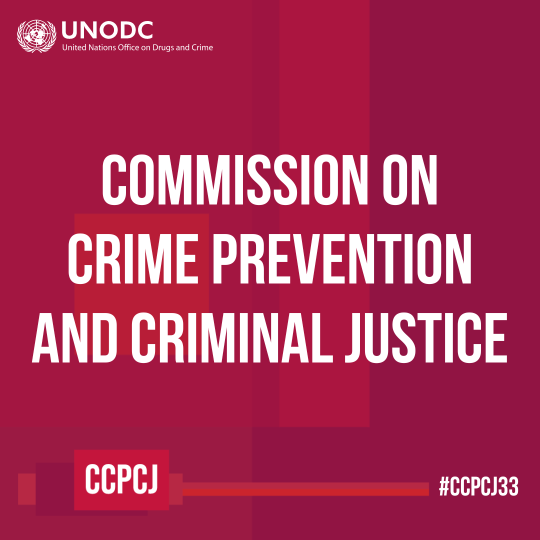 Media Advisory - Journalists invited to cover the 33rd session of the Commission on Crime Prevention and Criminal Justice #CCPCJ33, from 13-17th May - more here ➡ unis.unvienna.org/unis/en/pressr…