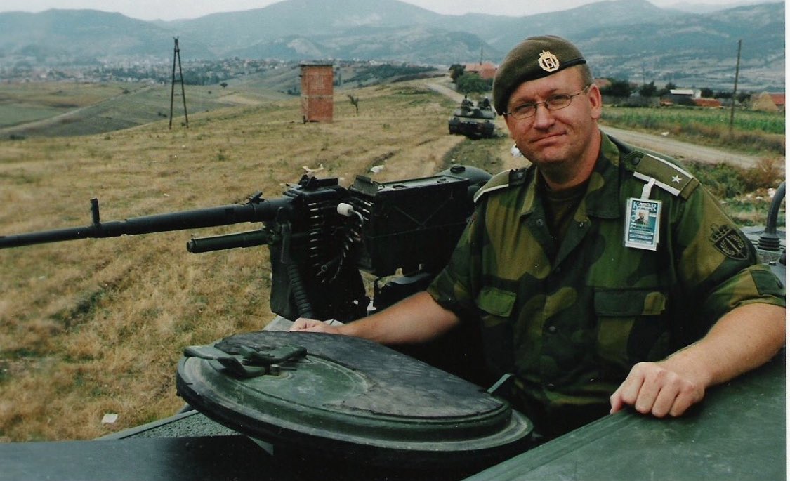 Today (May 8) is Norway’s Liberation- and Veterans Day. Thankful for Norway’s liberation in 1945 and for having the oportunity to serve in KFOR in Kosovo in 1999. 🇳🇴🇽🇰