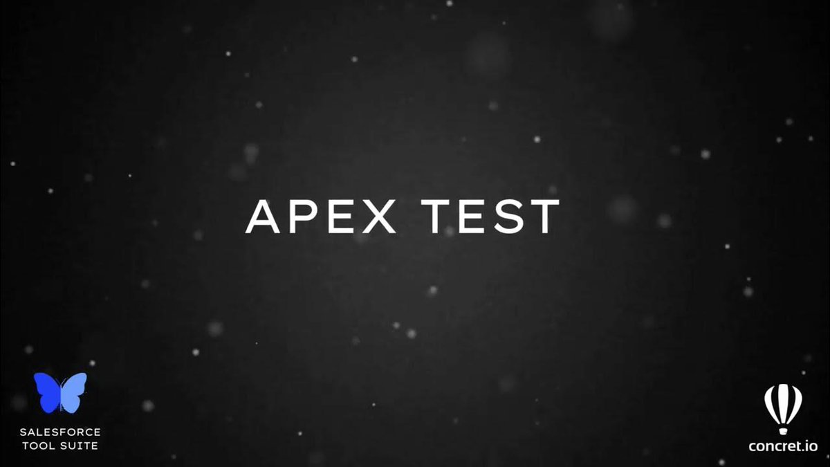 concretios's tweet photo. Apex tests got you down?π₯
π‘There's a Chrome extension for that! This tool lets you manage code coverage and test execution in a snap.
π But wait, there's more! π₯ Watch the video to discover its full potential:π―
https://t.co/VcmwOGEqAB
#Salesforce #ApexTesting https://t.co/eNdLyET2y9