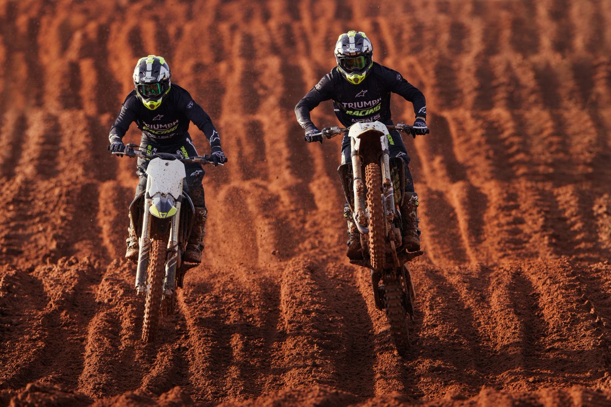 Dirt, mud, rocks - bring it on! 

The TF-250 X is the bike designed to tackle any challenge you throw its in way. 

#ForTheRide #TriumphMotocross  #TriumphMotorcycles #TF250X #TriumphTF250X