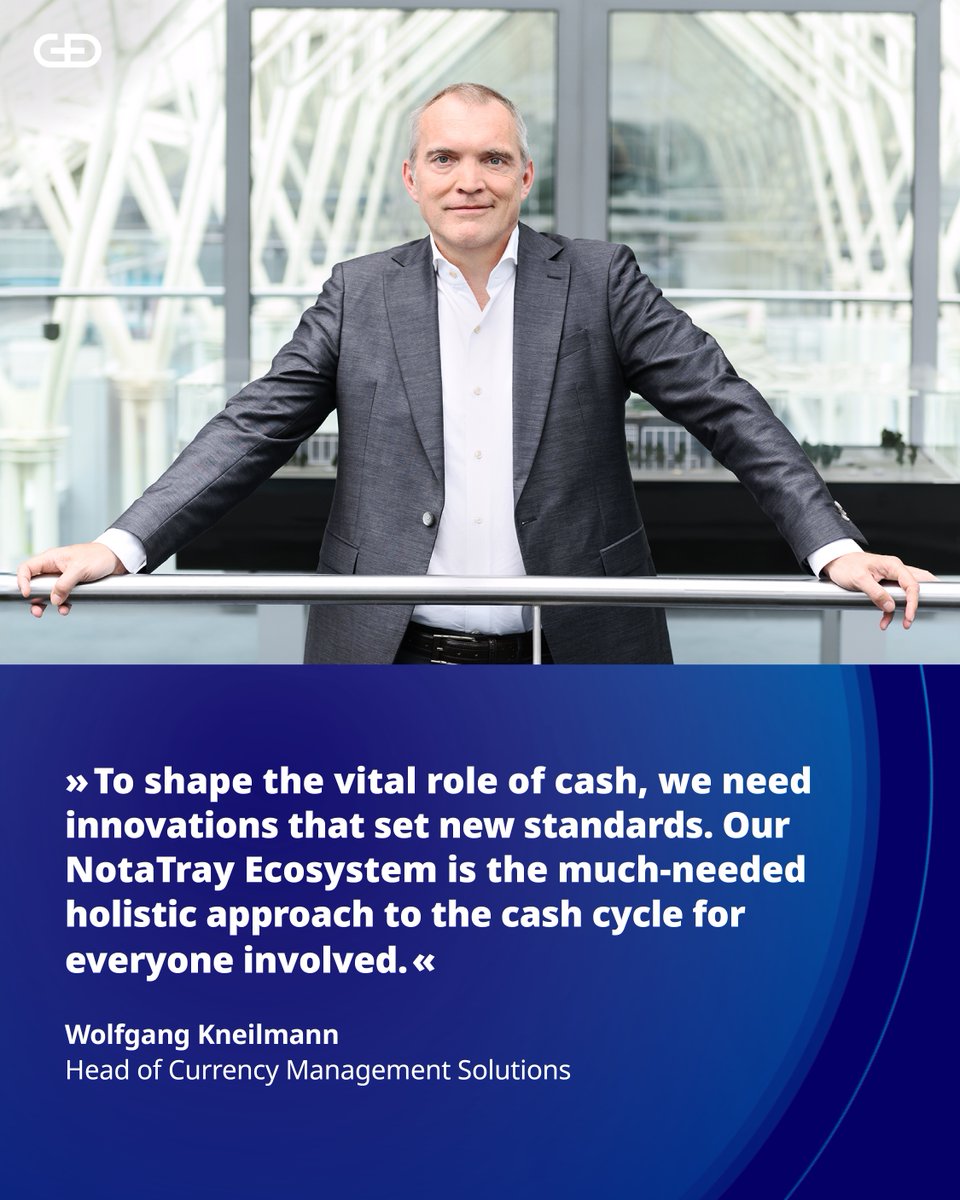 NotaTray is revolutionizing the cash cycle just like containers did for logistics! 📥 Our reusable trays streamline banknote handling and support eco-friendly operations. Discover more: di-ri.co/eXtbe #CashCycle #SustainableFinance #NotaTray