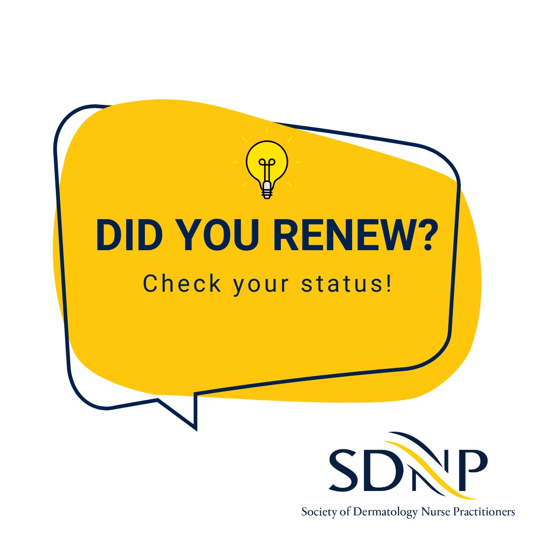 Elevate your dermatology career with #SDNP Membership! 🌟 Join a dynamic community of #nursepractitioners, access exclusive resources, and advance your professional growth. Become an SDNP member today! 👩‍⚕️💼 

sdnp.memberclicks.net/index.php?opti…