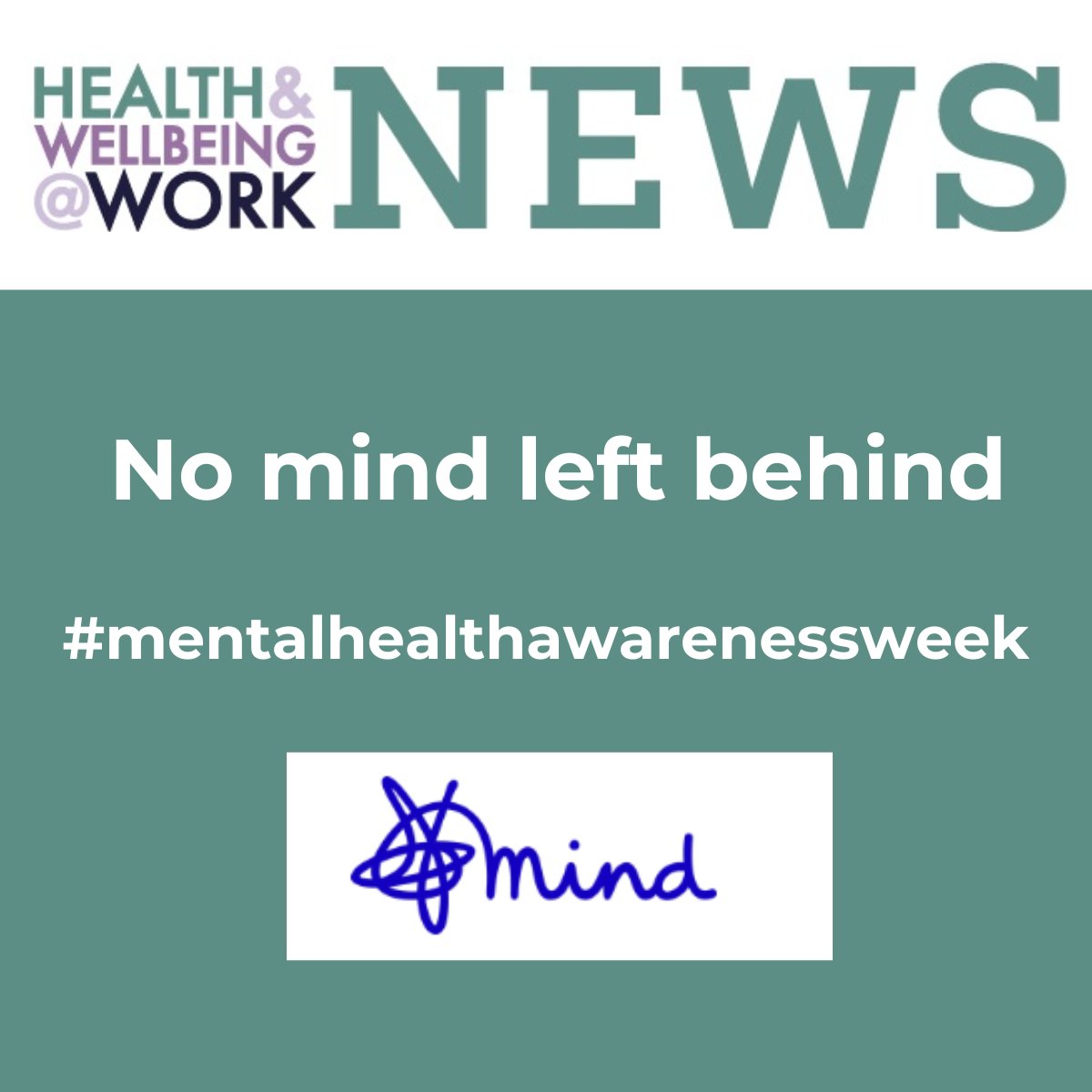 For Mental Health Awareness Week 2024, @MindCharity has launched the campaign #NoMindLeftBehind and they've written an article for us to share with you about creating change at work. Read more about how you can implement change in your workplace here healthwellbeingwork.co.uk/guest-blogs/mi…