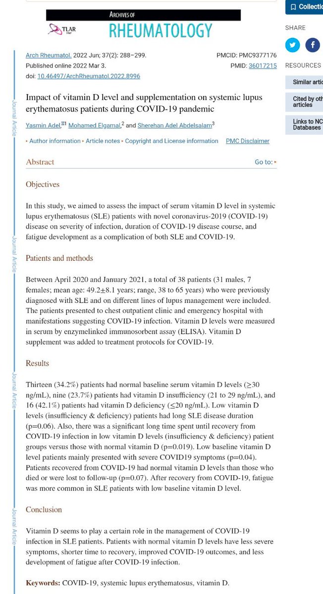Woodynist's tweet image. 2/2
Les rhumatologues auraient pu apporter 1 appui à leurs collègues généralistes car ils connaissent un des symptômes les plus graves de la #covid : l&apos;apparition de #nétose. 
Ils sont donc supposés connaître les traitements curatifs ou mieux, préventifs, adaptés.
#netosis #NETs