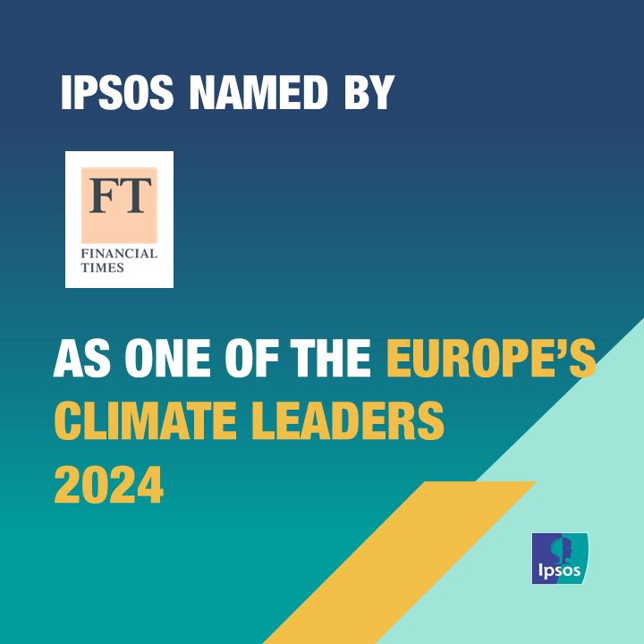🏆#Ipsos è stata nominata tra i Climate Leaders 2024 in Europa dal @FT e @StatistaCharts! 🌍Un riconoscimento che premia il nostro impegno per la #sostenibilità, dalla riduzione delle emissioni di gas serra all'implementazione di pratiche sostenibili in tutte le nostre attività.