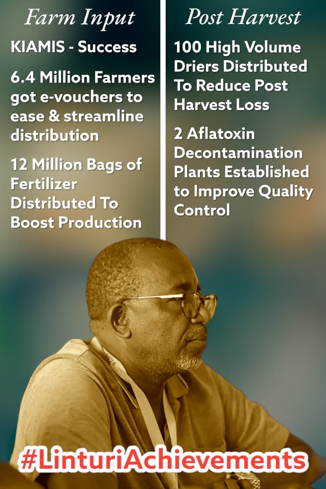 Linturi established Aflatoxin Decontamination plants to improve quality control.
#LinturiAchievements