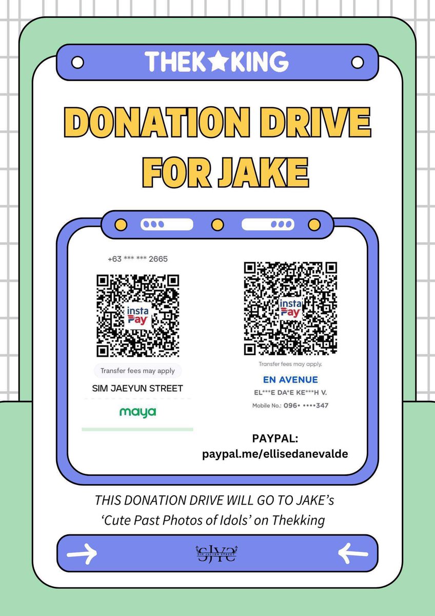 RUSH DONATION DRIVE FOR THEKKING! we will open a donation drive for JAKE on THEKKING. Any amount will do! Let’s win this for #JAKE 🥹 The donation will cut off at 16:20PM! #JAKE #ENHYPEN_JAKE