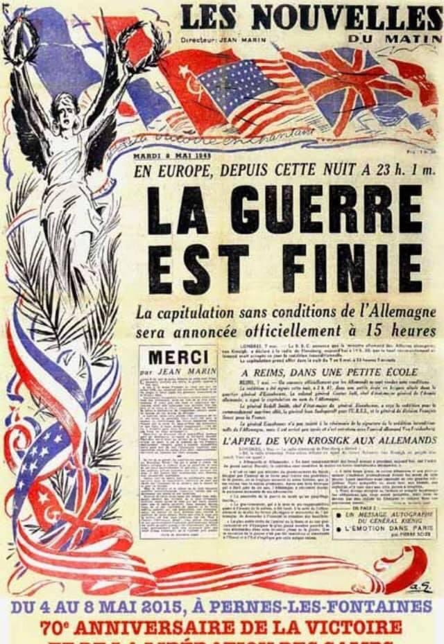 🇫🇷En ce jour de commémoration du #8Mai45, 79 ans après honorons aujourd’hui celles et ceux qui se sont battus pour la liberté, pour notre liberté.