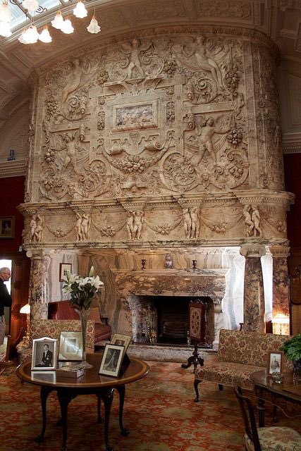 Marble fireplace in Cragside House England 🏴󠁧󠁢󠁥󠁮󠁧󠁿 🇬🇧
