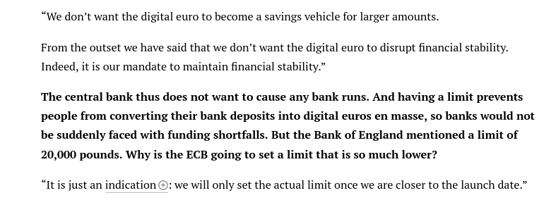 The European Central Bank has been working on introducing a new form of money: the digital euro. The catch? It is NOT for savings.