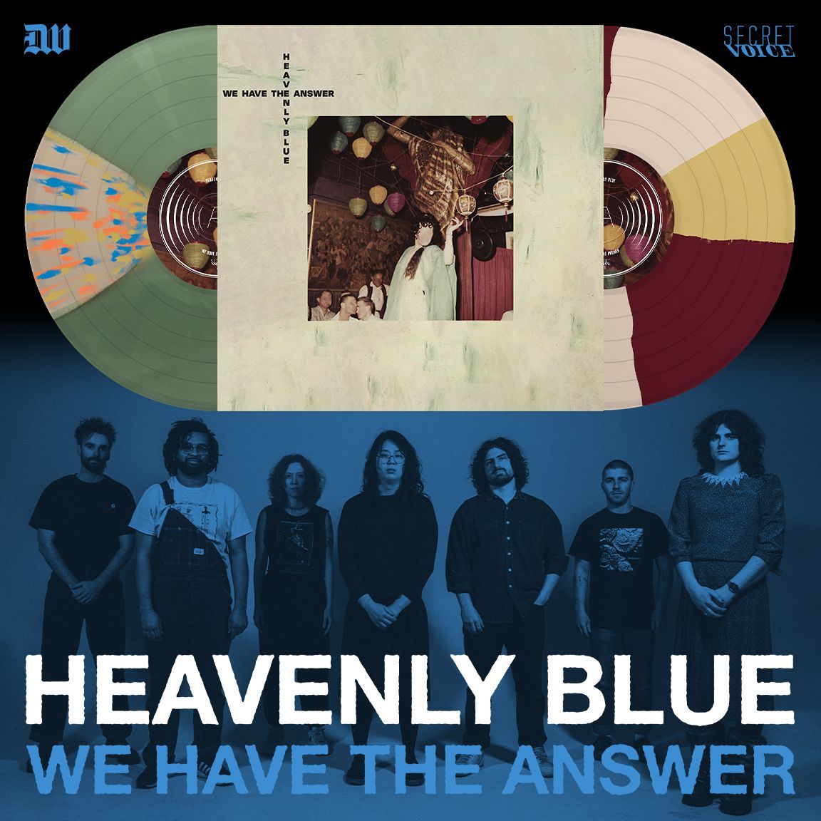 Heavenly Blue 'We Have The Answer' out now on Secret Voice Music & Merch → dthw.sh/wehavetheanswer #HeavenlyBlue #WeHaveTheAnswer #SecretVoice #DeathwishInc