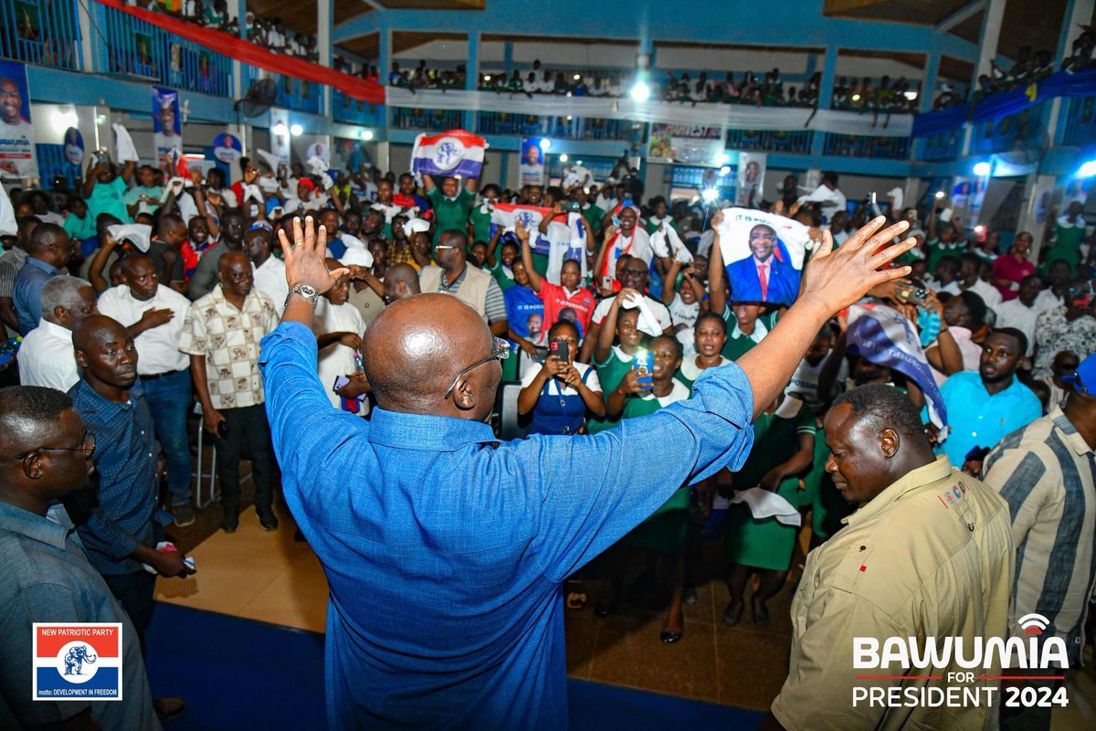 The reception Dr. Bawumia received in Ahafo yesterday was absolutely amazing. #Bawumia2024 #ItIsPossible