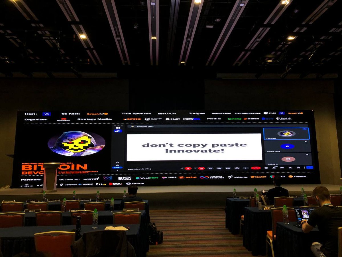 🥳GM HongKong , GM #bitcoinasia2024 We are delighted to be featured at Bitcoin Asia 2024 and to have captured the interest of a lot #Bitcoin HODLer The journey is just beginning, and we are brewing up some big moves Please stay tuned to #BoolNetwork 👀