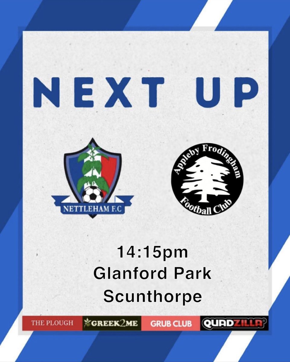 𝗡𝗲𝘅𝘁 𝗨𝗽 

𝗦𝘂𝗽𝗽𝗹𝗲𝗺𝗲𝗻𝘁𝗮𝗿𝘆 𝗖𝘂𝗽 𝗙𝗶𝗻𝗮𝗹 

🆚 @AppFrodFc 
📍 Glanford Park (@SUFCOfficial) 
📅 11th May.
🕰️ 14:15pm 

#UTH 🔵⚪️