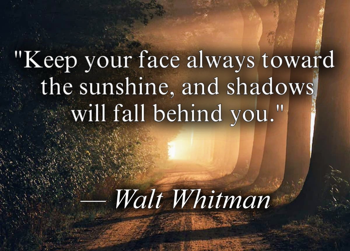 Stardate: 2024.5.8 ▫ Let the light ahead be the life yet to come and let the shadow behind be the memories of a life once lived. 😊🙏 #WaltWhitman #WaltWhitmanQuote #Wisdom #Wise #Quote #Wednesdays #WisdomQuote #WiseQuote #WisdomWednesdays #WiseWednesdays #WisdomQuoteWednesdays