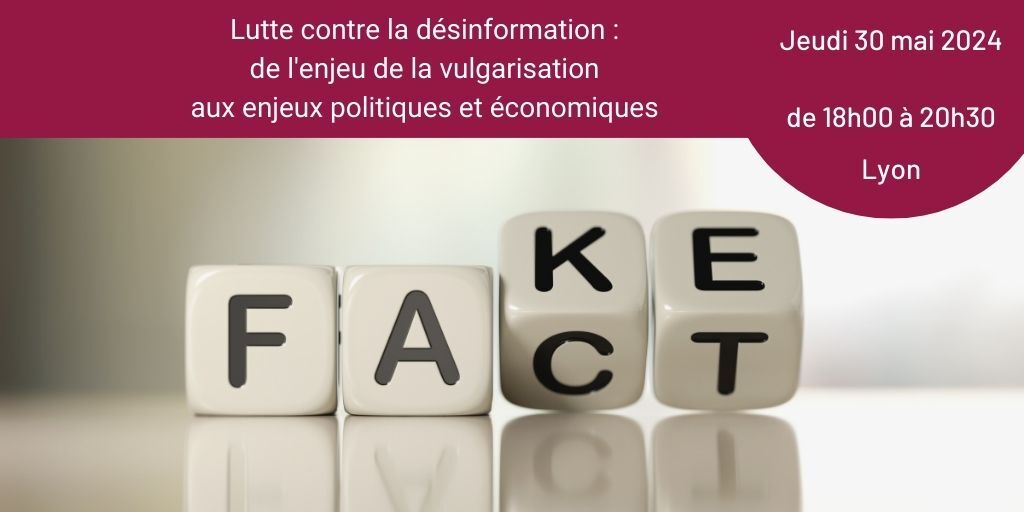 #CyberCercleAuvergneRhoneAlpes
📆 30 mai 2024, Lyon
« Lutter contre la #desinformation : de l’enjeu de la vulgarisation aux enjeux politiques et économiques »
En partenariat avec @jeunes_ihedn & AR14 @ihedn
🚩Infos & inscription 👉 tdfcyber.fr/auvergne-rhone…