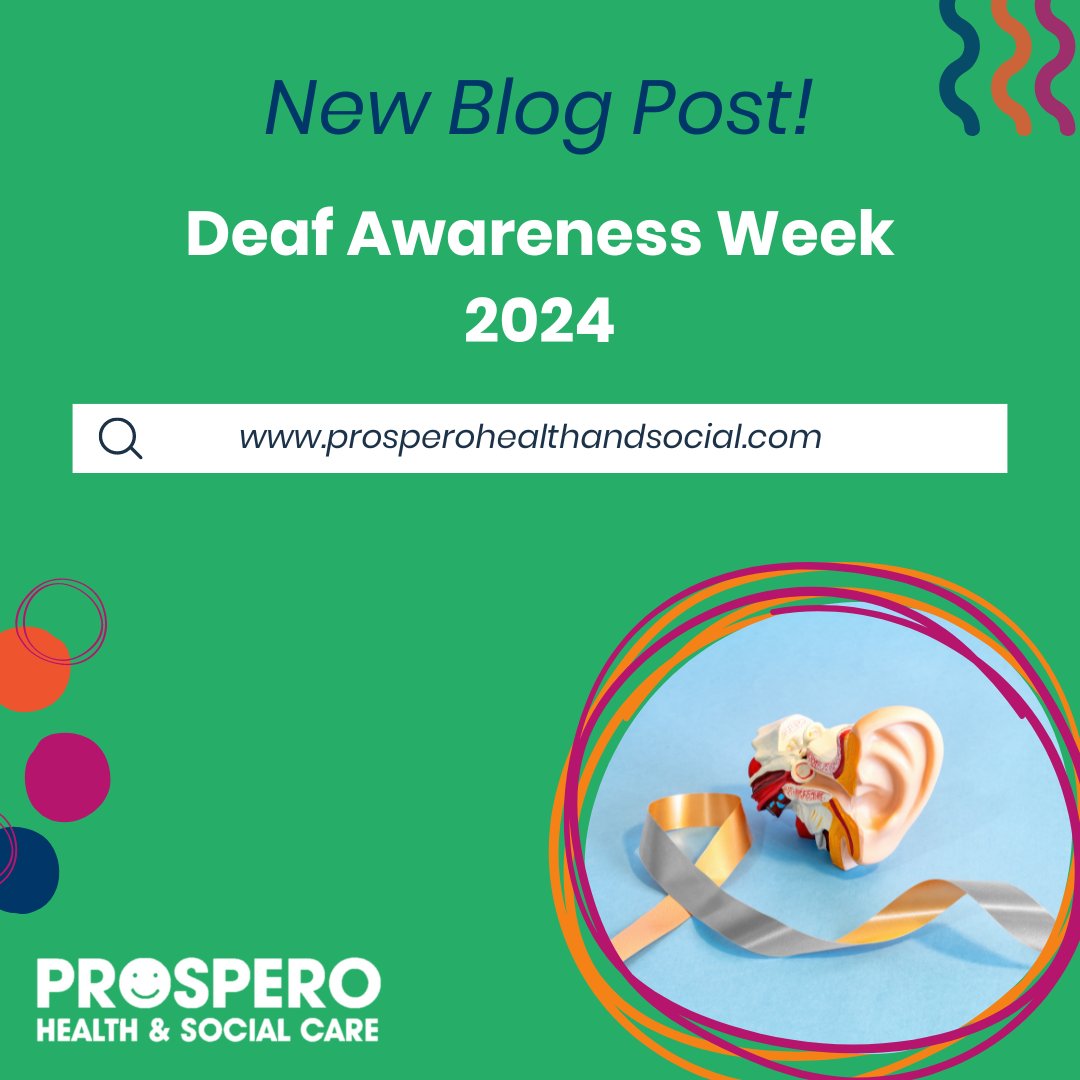 NEW BLOG POST! Deaf Awareness Week🙌

Read more by clicking the link in our bio!

#prosperohealthandsocialcare #blogpost #recruitment #newjob #supportworker #healthcare #socialworker #residentialworker #domiciliaryworker