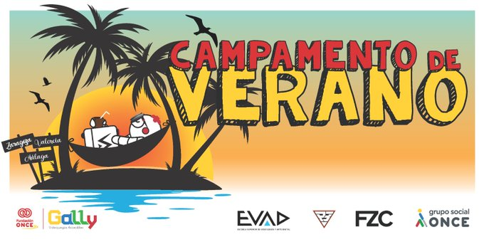 🎮 No te pierdas los campamentos de verano de #Ga11y, #videojuegosaccesibles de @Fundacion_ONCE. Este año se celebran en #Zaragoza, #Málaga y #Valencia.
hubs.ly/Q02w5YjZ0