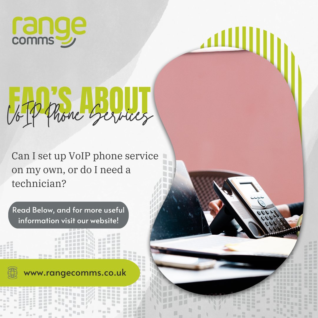 rangecomms's tweet image. No technician needed! 

Enjoy plug-and-play VoIP setup with Range Comms. Manage your system online, with expert assistance available if needed.💚

 Contact us at info@rangecomms.co.uk so we can help you! 🥳

#VoIP #BusinessPhone #rangecomms
