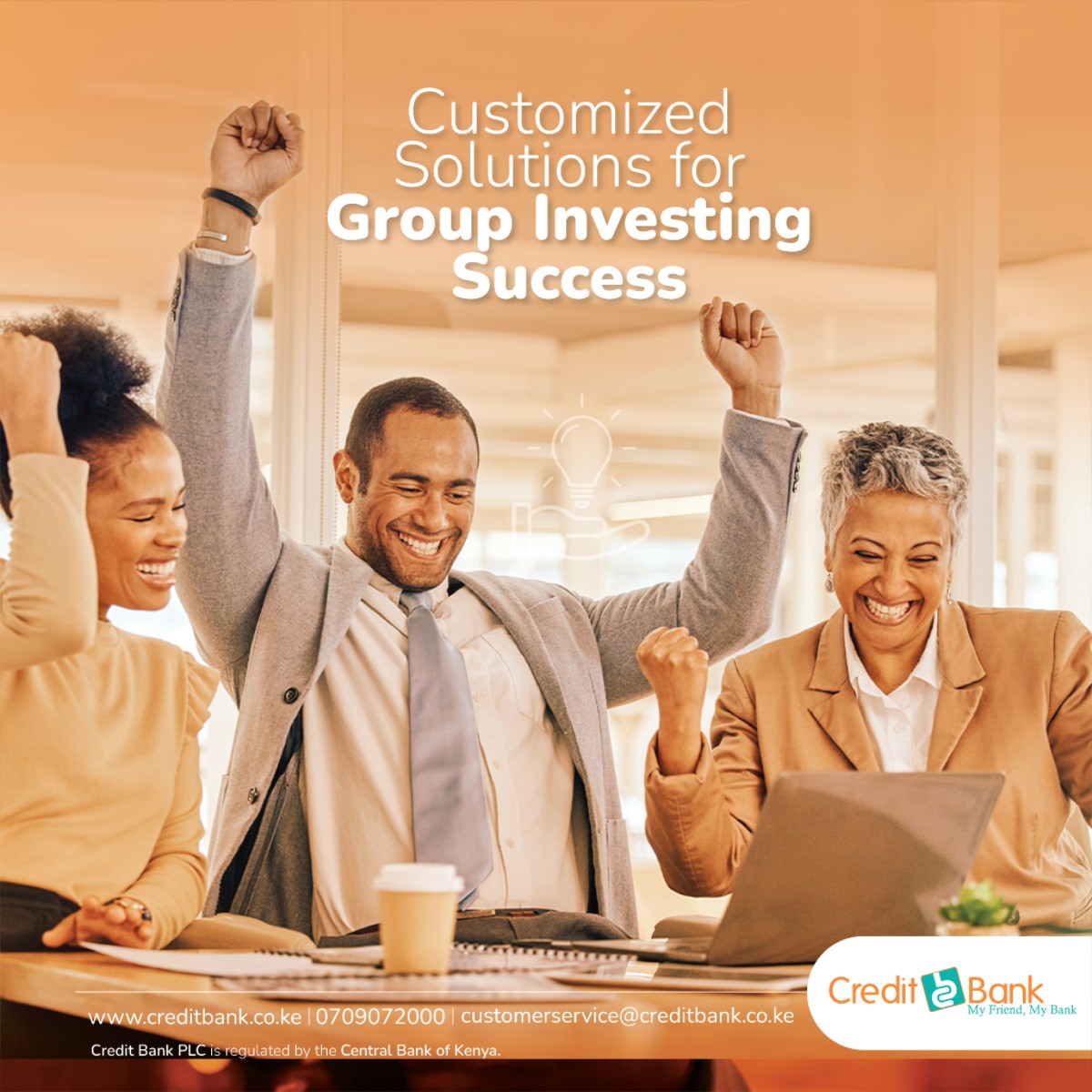 Every group is unique, and so are their investment needs. Explore our tailored solutions designed to help your group thrive in today's dynamic market.
#Financialwellness
#Yourfriendyourbank