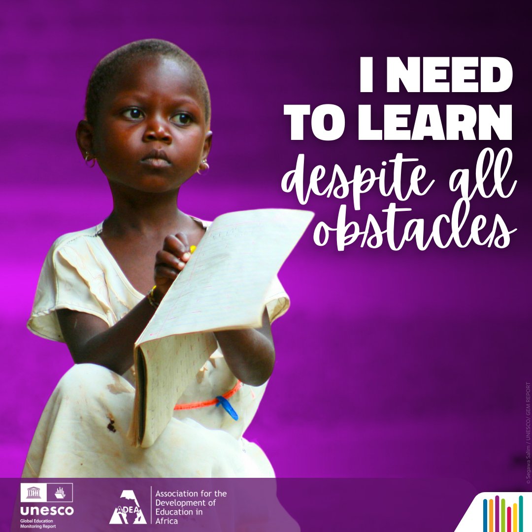 Poverty, malnutrition, conflict, linguistic diversity… education in Africa faces complex socio-economic challenges. Urgent action is needed to bridge the gap. ➡️ Learn more in the new Spotlight report by #GEMReport and @ADEAnet: bit.ly/2024-spotlight #BorntoLearn