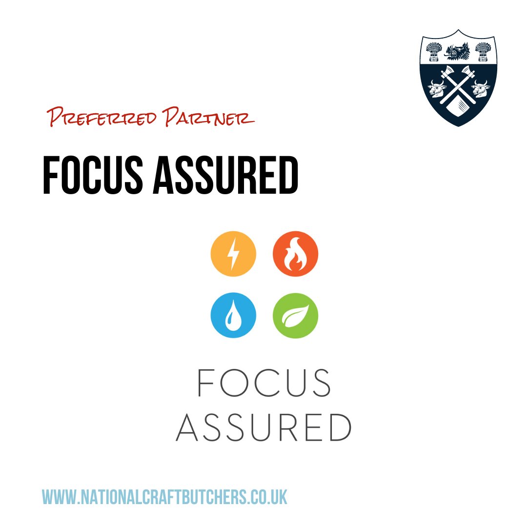 Highlighting NCB preferred Partner: @FocusAssured Providing NCB members with leading energy consultancy. NCB have been partnering with them for over 10 years ensuring members have real value for their business. #NationalCraftButchers #NCB #CraftButchers #LocalButcher #Partner