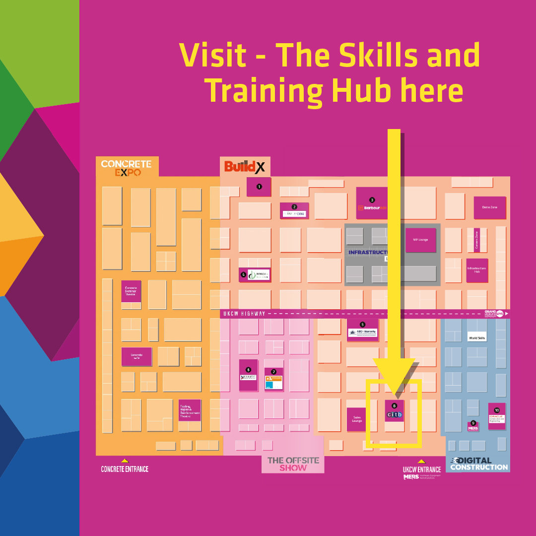 UK Construction Week is in full swing – here are a selection of key talks and seminars being held in CITB's Skills and Training Hub that will inspire and guide your career journey. 🗺️ Don’t miss out on UKCW, you can still register for free tickets 🔗 bit.ly/UKCW24register…