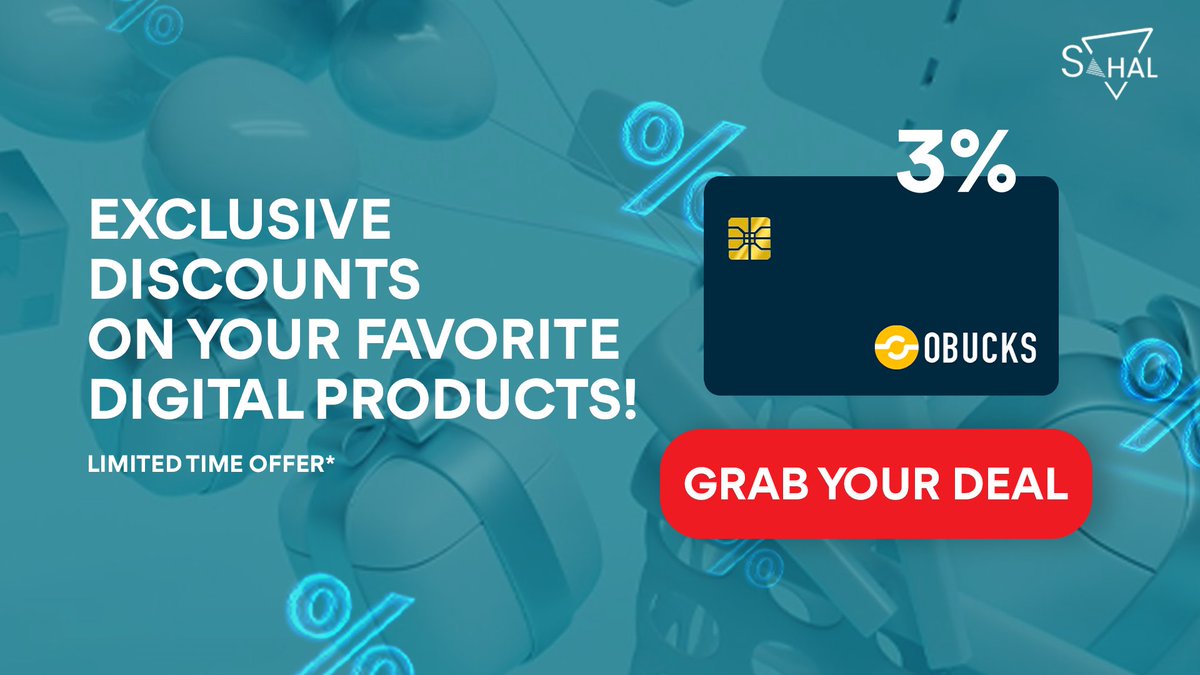 🚀 Unleash the Fun, Fuel the Savings! Grab up to 8% off on your favorite gift cards with Sahal Wallet's MPower.

Offer valid till further notice—don't miss out! 💳✨

#MRHB #SahalWallet #MPower #DigitalSolutions #CryptoPayments #giftcards #discounts #fun