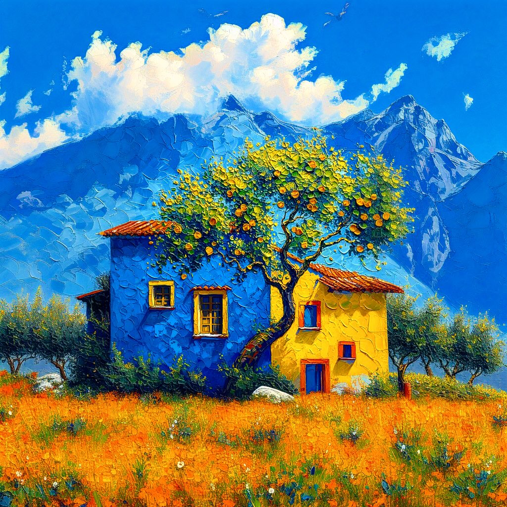 Happy Wednesday to all my dear friends alll over the world. ｡･ﾟ♡ﾟ ✧｡･ﾟ♡ﾟ💛💙 ✧ ✧ ✧ By Juan Brufal♡ﾟ