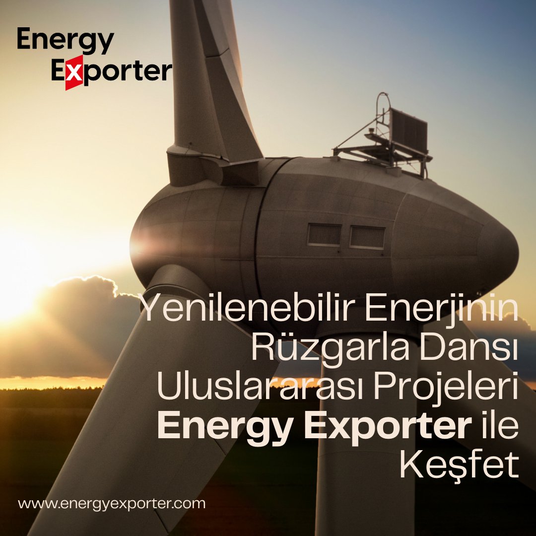 Küresel ölçekte rüzgar enerjisiyle ilgili çözümlerinizi tanıtmak için heyecanlıyız! Energy Exporter olarak sunduğumuz avantajlarla, işletmenizin uluslararası alanda büyümesine destek olabiliriz:

#EnergyExporter #windpower #RenewableEnergy #B2B #EnerjiSektörü #ruzgarenerjisi