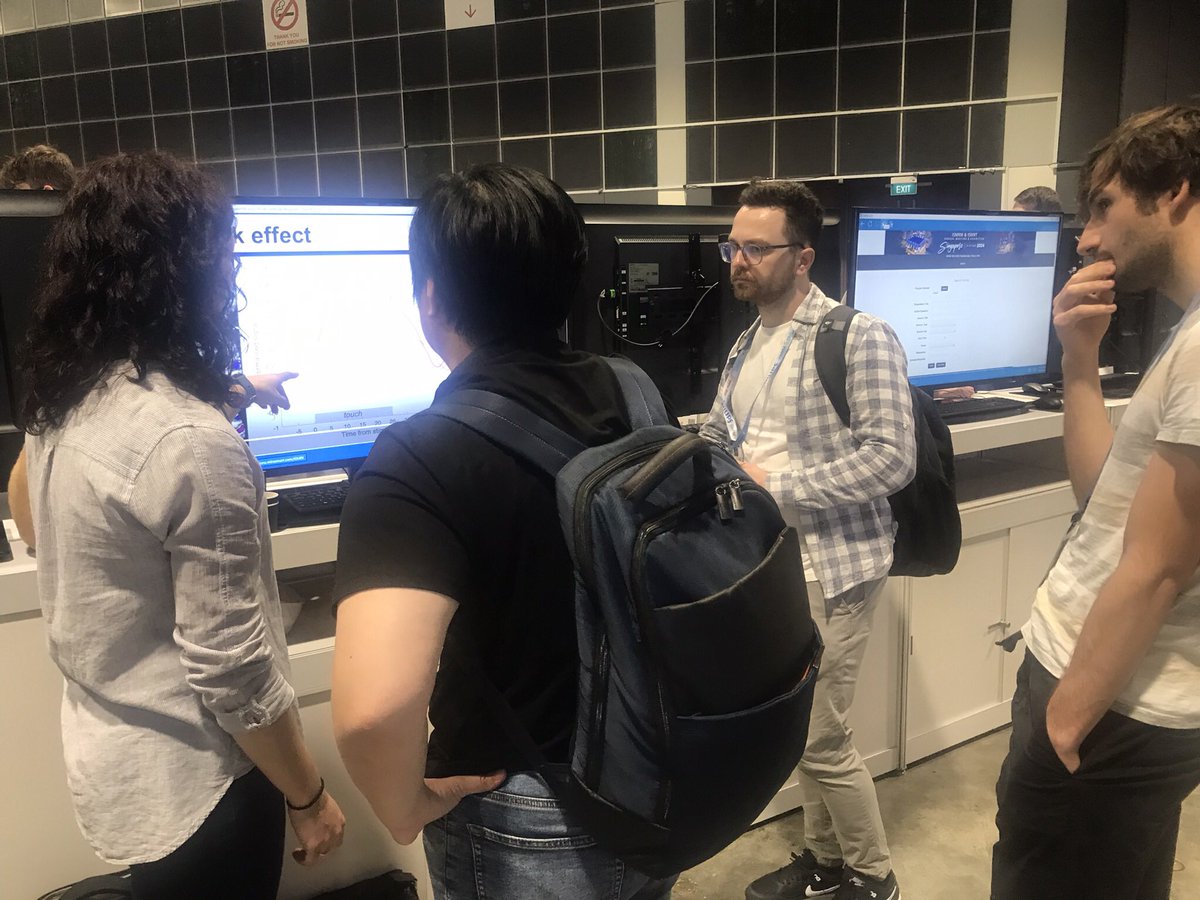 MagneticDr_K's tweet photo. Loads of interest in @ManMetUni social touch imaging research using fMRI. PI: @LouahSirri. We could not have achieved anything without @elizamb89 at the analysis helm! Great job disseminating the results at #ISMRM24 https://t.co/fRTi3lfLtk