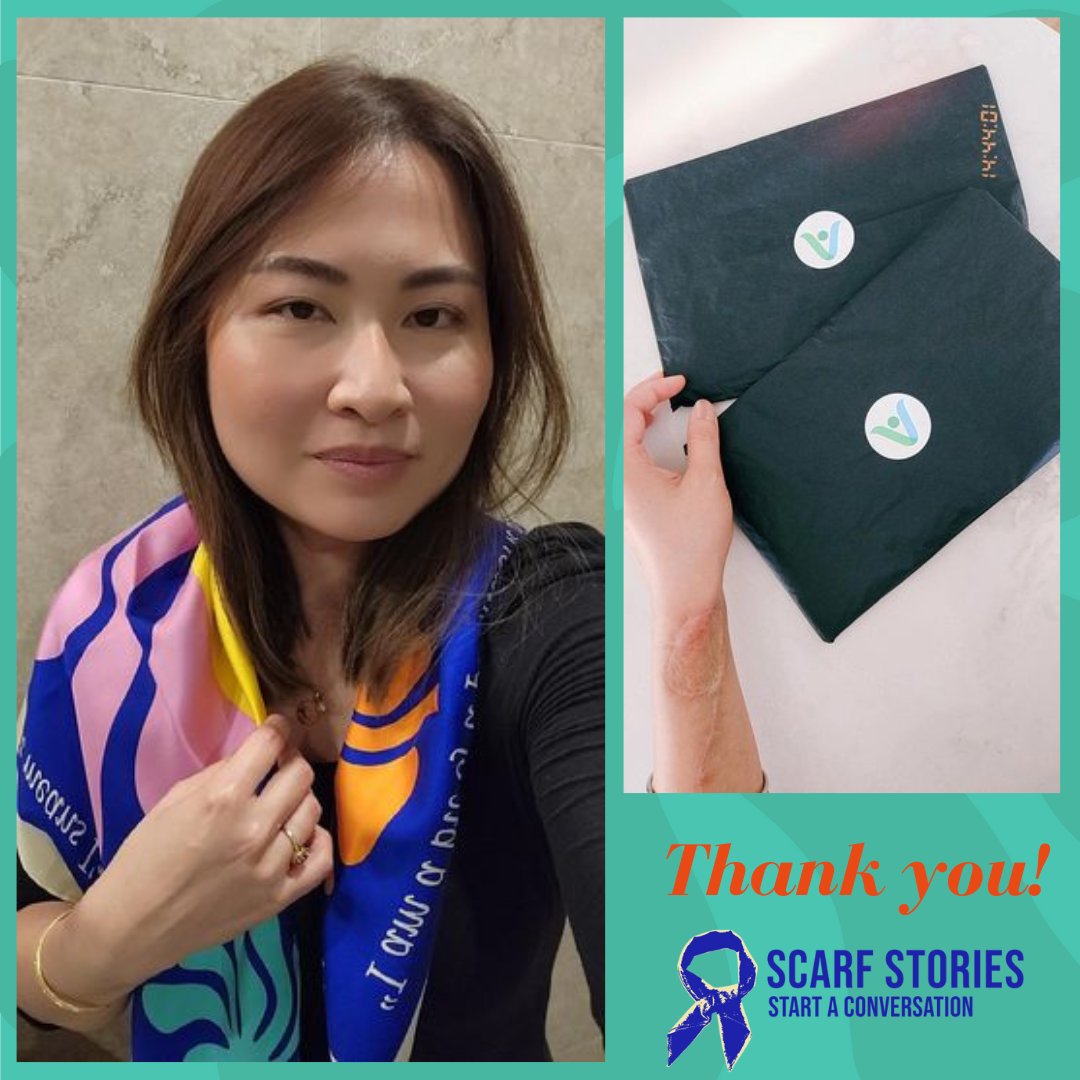 Cendana, a healthcare professional from Brisbane was diagnosed with #tonguecancer in 2021 at 33. There's still time to support #ScarfStories and wear it your way this May for #HNC …y-scarf-tells-a-story.raiselysite.com #Thankyou #HeadandNeckCancer #silkscarf #fundraiser #MothersDay