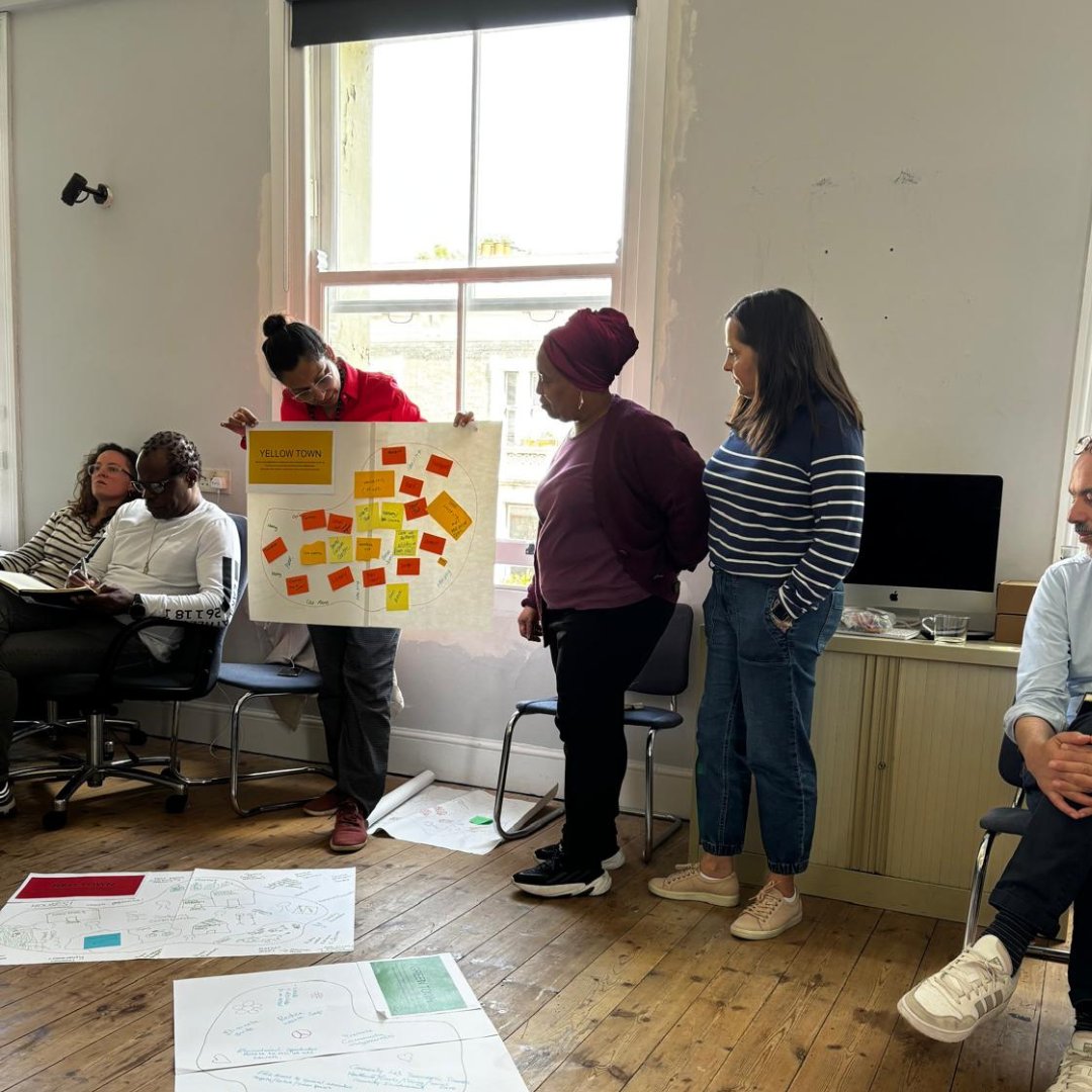 We came together to discuss what our ideal community would look like. This task was in preparation for our Good Neighbourhood initiative. . We can't wait to hear from local residents to see what they would like to see in their communities! #kilburn #swisscottage #community