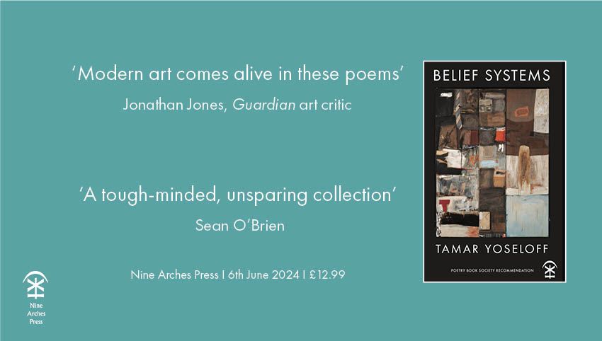 Our next title is the @PoetryBookSoc Recommended BELIEF SYSTEMS by @TamarYoseloff Available to order now, this beautifully illustrated #poetry book finds places of transformation where nature, music and art thrive at the margins. buff.ly/3y0IhSA