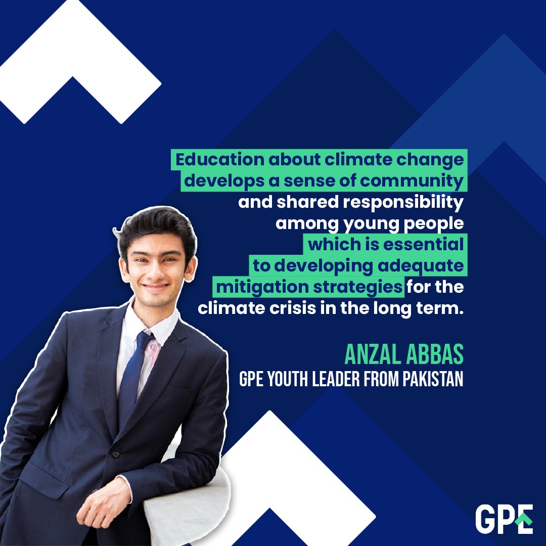 In the face of escalating climate crises, education emerges as a solution to create a sustainable future. GPE Youth Leaders @wadibenhirki and @Sanzalabbas highlight the pivotal role of education to curb climate change through the lenses of gender equality and health.