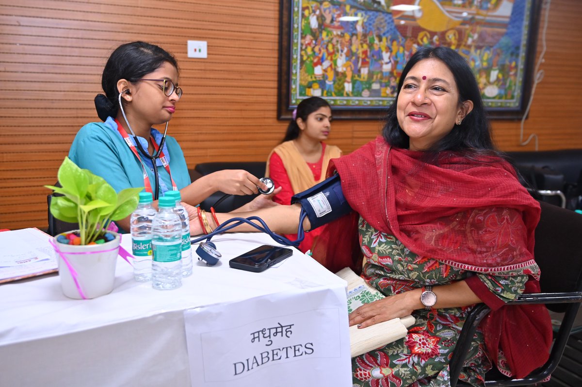 The Income tax department, Odisha region under the aegis of ROWA Bhubaneswar &  Income Tax Welfare Scheme and with the encouragement of Pr. CCIT Odisha Shri Manoranjan Panigrahy IRS organized a health mela on 07.05.2024.