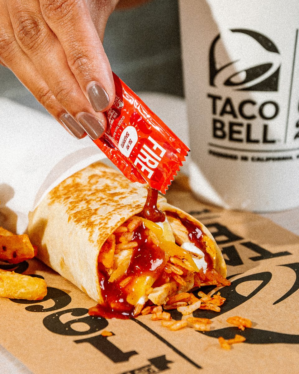 The $5 Enchilada Burrito. Now that's a saucy deal.  t&amp;cs apply.