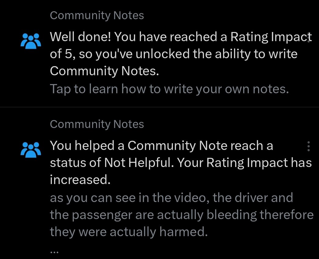 Gamification of community notes contributions is cool.