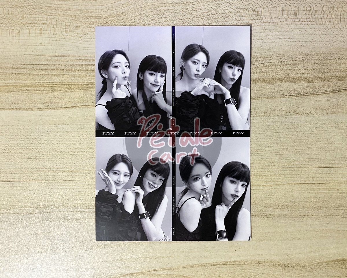 petalecart's tweet photo. wts lfb ph #petalecart 

Itzy Cheshire postcard
> yeji yuna 
✅ On-Hand 
✅Mint Condition
Php 100

MOD: jnt 
DM to order https://t.co/tfXYqjizFY