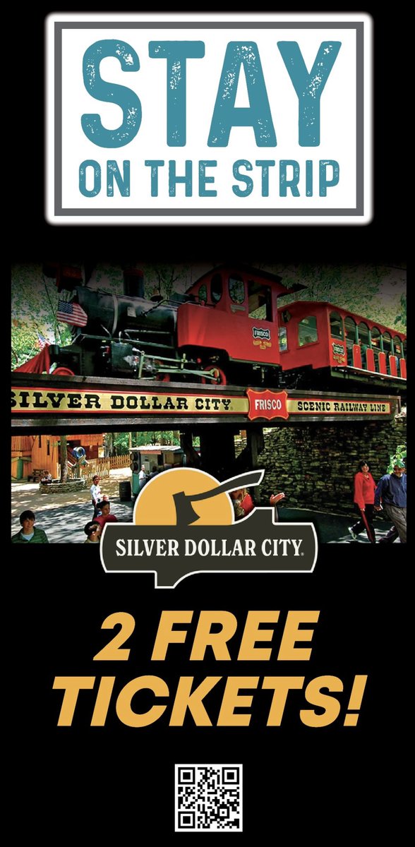 Call #StayontheStrip to learn how to receive 2 #FREE #passes to #SilverDollarCity where you can rode the new #fireinthehole  🎢🔥🕳️#rollercoaster @SDCAttractions #SDC #SilverDollarCity #BransonMissouri #Branson #Missouri @ExploreBranson @VisitMO #themeparks #vacations #traveler…