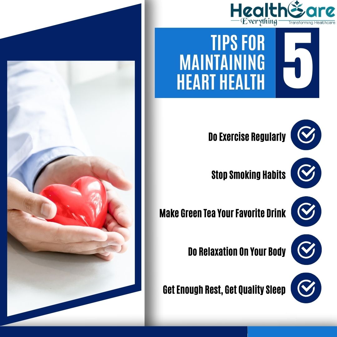 Discover essential tips for maintaining heart health! Learn about diet, exercise, stress management, and more to keep your heart strong.

💓 #HeartHealth #HealthyLiving #WellnessTips #CardioCare #FitnessFriday #healthcareeverything